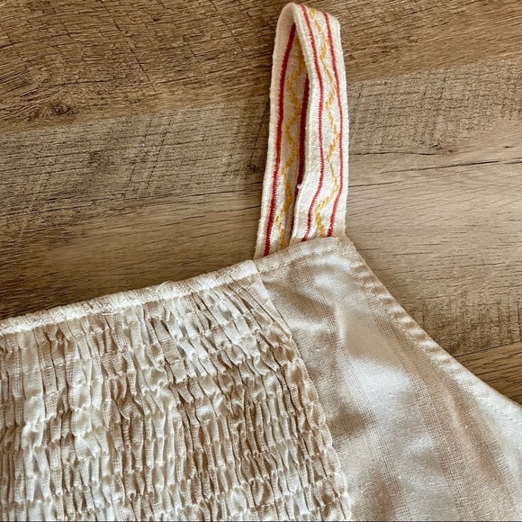 Entro Boho Embroidered Aztec Sleeveless Dress S - Picture 8 of 12